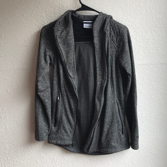 Columbia Women’s Heather Gray Jacket - Picture 3 of 5